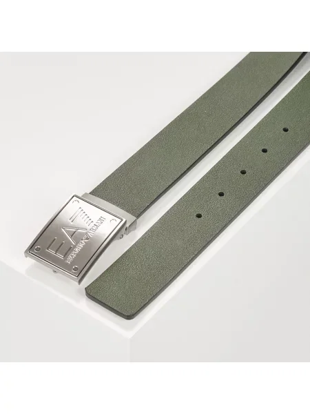 Reverzibilan remen Emporio Armani Ea7 crna