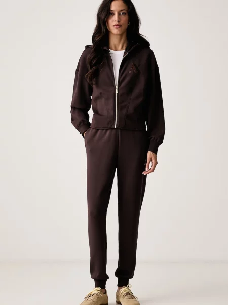 Pantaloni Eax maro