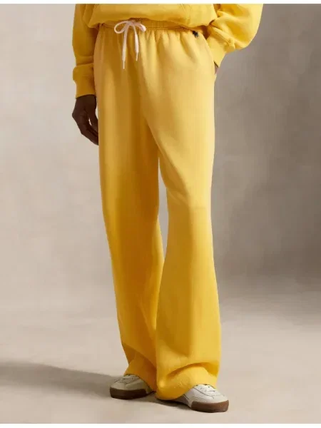 POLO RALPH LAUREN Pantaloni de trening | Relaxed fit galben