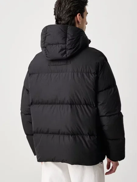 Armani Exchange Geacă de puf negru