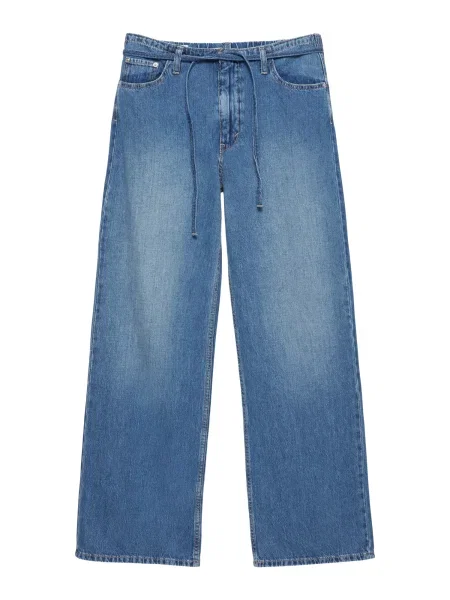 Pull&Bear Džíny džínovina modrá