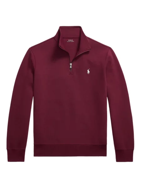 Ριγέ polo Polo Ralph Lauren με κουκούλα με αυτόγραφο λευκό