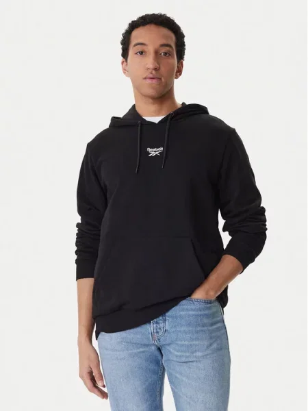 Reebok Μπλούζα Babb μαύρο