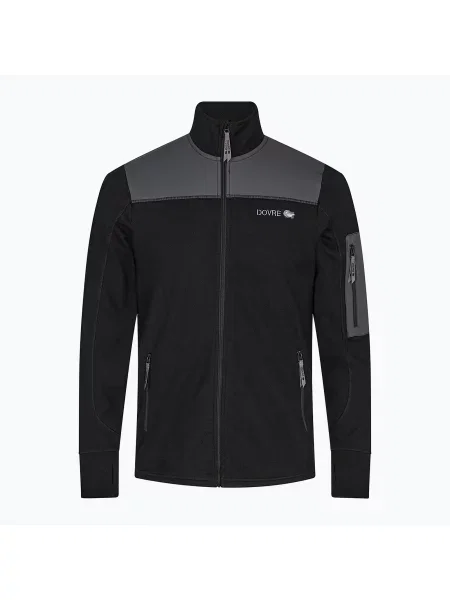 Hanorac din fleece Dovre din fleece negru