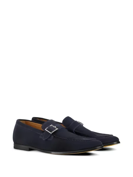 Pantofi loafer Doucal's cu cataramă albastru