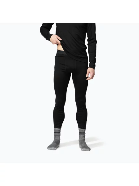 Мъжки термоактивни панталони Devold Breeze Merino Longs black черно