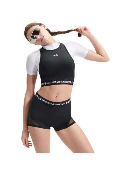 Top Under Armour plasă negru
