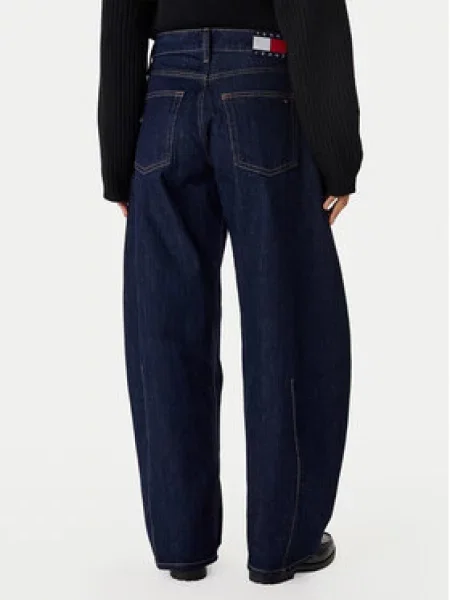Tommy Jeans Traperice ELLA tamno plava tamnoplava