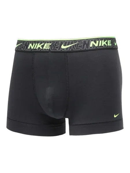 Кожени шорти Nike с висока талия черно