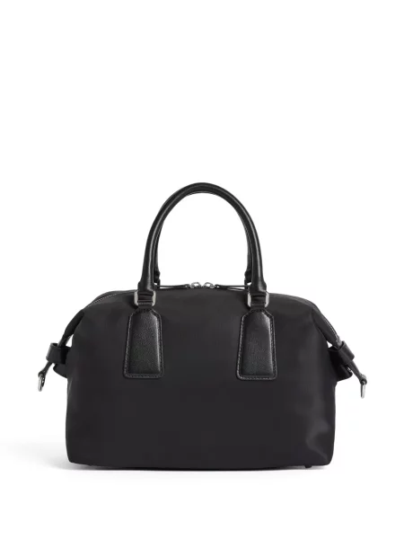 Τσάντα shopper Dsquared2 με αυτόγραφο μαύρο