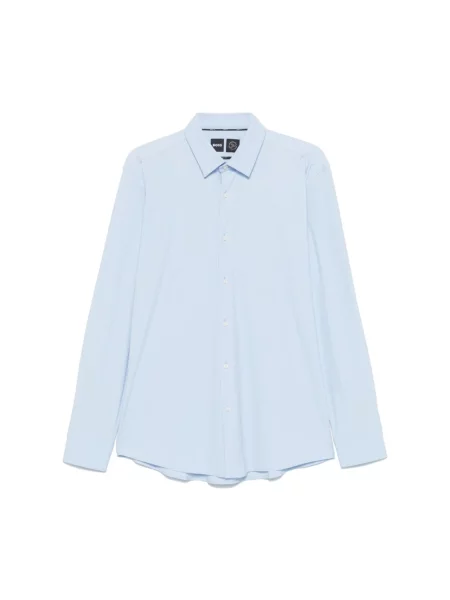 BOSS koszula regular z kołnierzykiem klasycznym niebieski