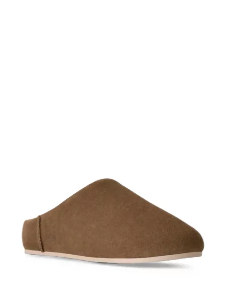 Chiloți Ugg din piele de căprioară slip-on maro
