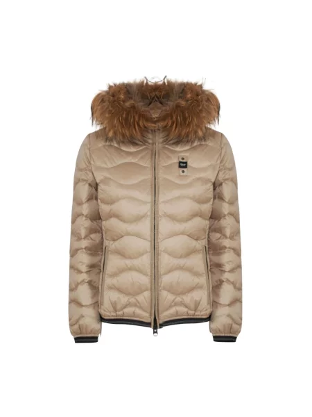 Kurtka puchowa Blauer beżowa