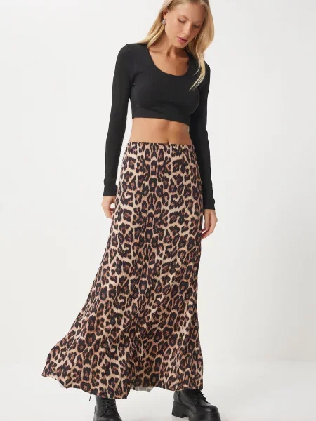 Fusta maxi Happiness İstanbul negru