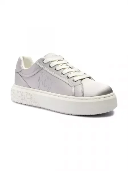 Pinko Sneakers tornacipő YOKO 11 bőr hozzáadásával