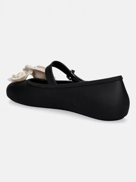 Baleríny Melissa MELISSA SOFT BALLERINA PETALS AD černé
