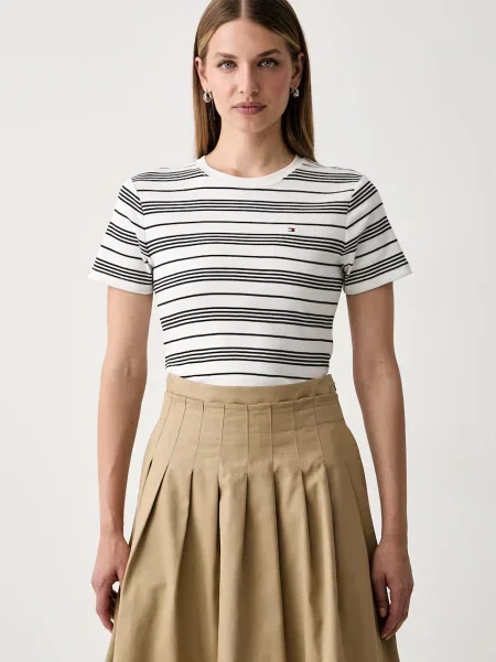 Tommy Hilfiger tričko béžové