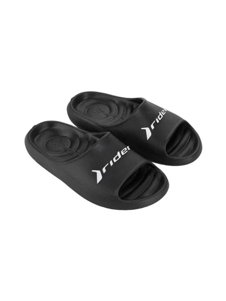 Žabky RIDER Rzero Slide black/white černé