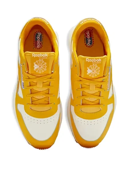 Sneakerși Reebok Classic Leather din piele clasici galben
