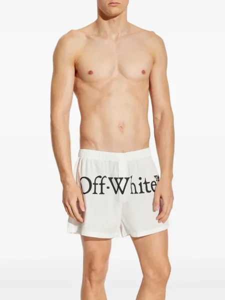 Șosete Off-white cu autograf alb