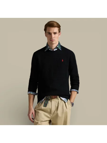 Polo Ralph Lauren sweter lekki czarny