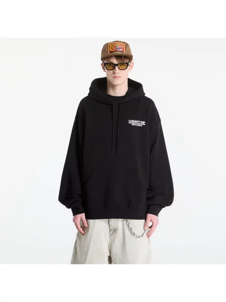 Суитшърт Carhartt WIP Hooded Sean Hamilton Sweat UNISEX Black S черно