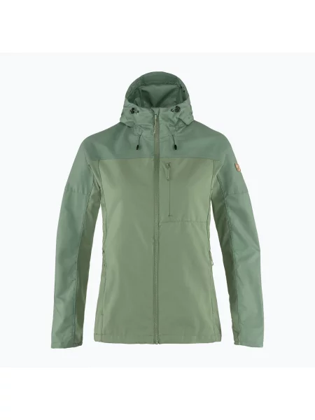 Kurtka przeciwwiatrowa Fjällräven Abisko Midsummer jade green/ patina green zielona