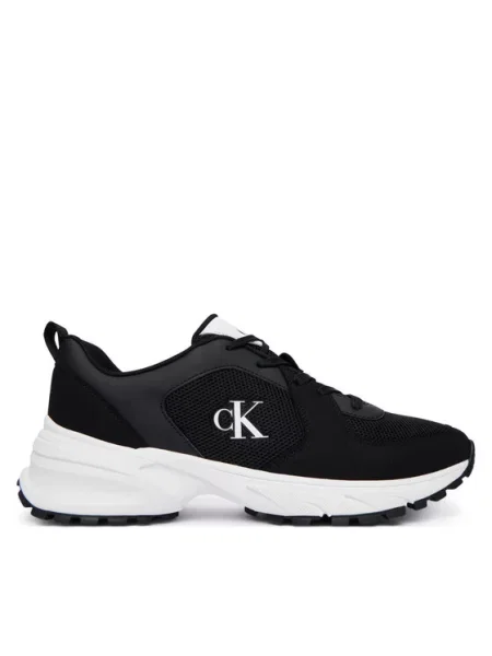 Calvin Klein Αθλητικά Hike Runner Lace Up Su Mesh μαύρο