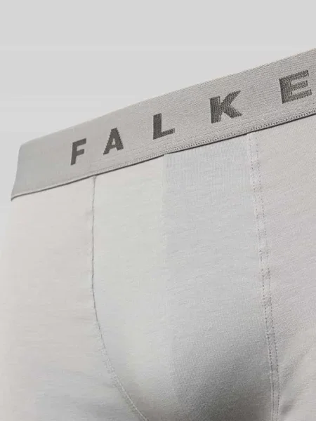 Obcisłe bokserki w zestaw 2 szt. z elastycznym paskiem z logo Falke czarne