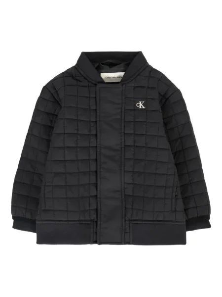 Kurtka bomber dziecięcy Calvin Klein czarny