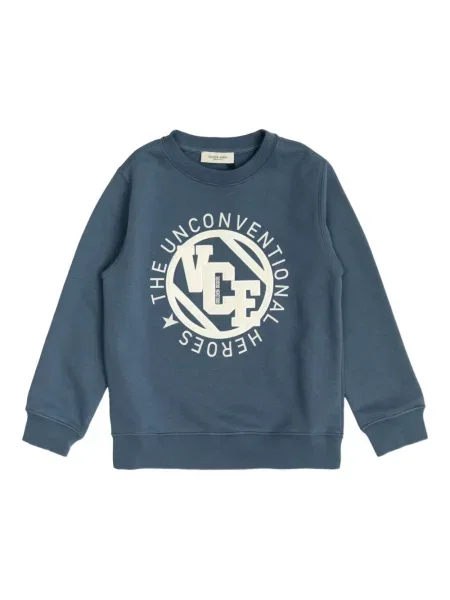 Bluza dziecięca Golden Goose niebieska