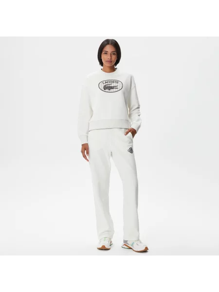 Толстовка Lacoste белая