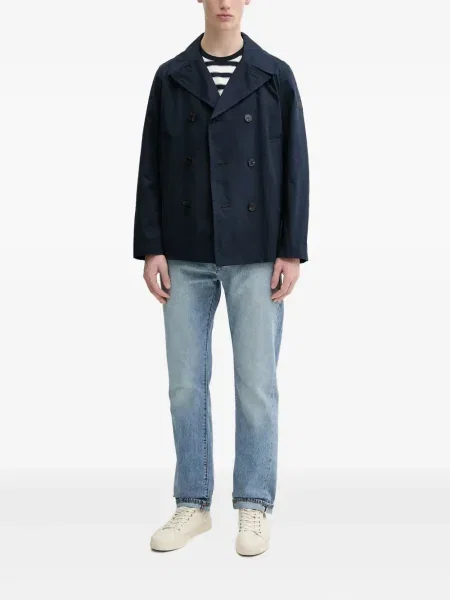 Blugi evazați Levi's® din piele de căprioară albastru