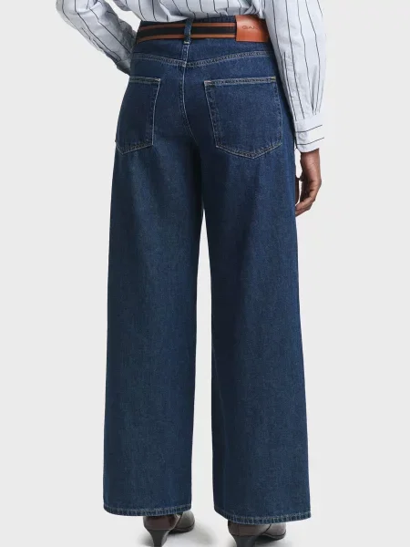 Джинси Gant з низькою посадкою сині