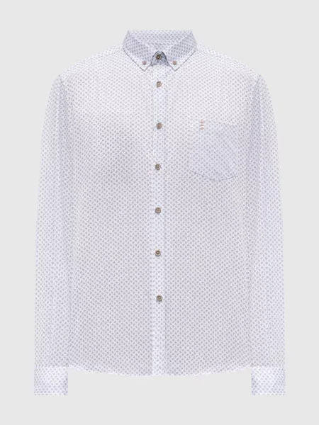 Сорочка в принт пейслі Florentino блакитна