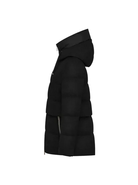 Krótka parka Duno czarna
