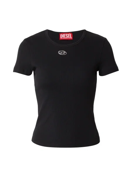 DIESEL Tricou T-ELE-LONG-OD' negru