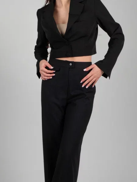 Классические брюки Elegante черные