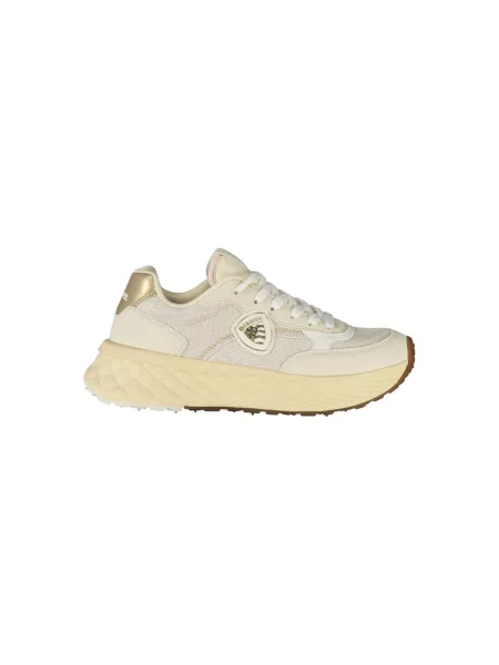 Sneakersy Blauer skórzane beżowe