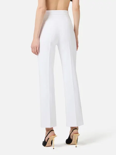 Брюки Elisabetta Franchi белые