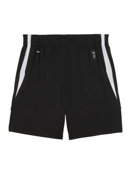 PUMA Pantaloni sport TeamJaws Starter negru alb