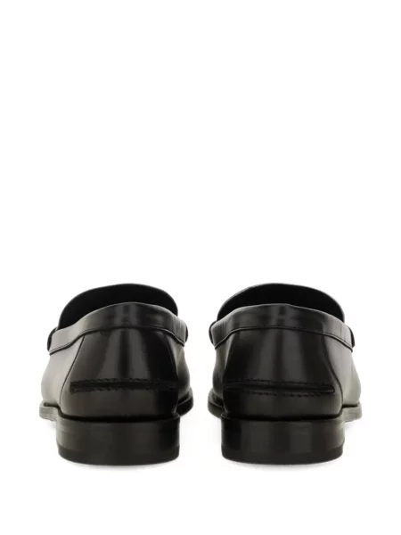Pantofi loafer Versace din piele negru