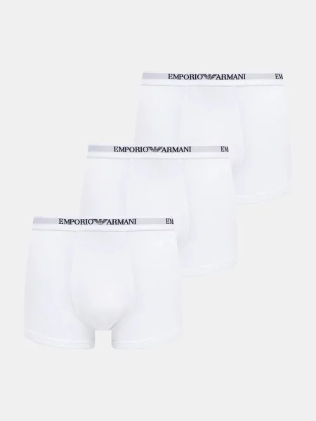 Emporio Armani Chiloți boxer alb
