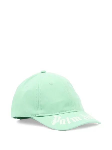 Czapka z daszkiem dziecięca Palm Angels zielona