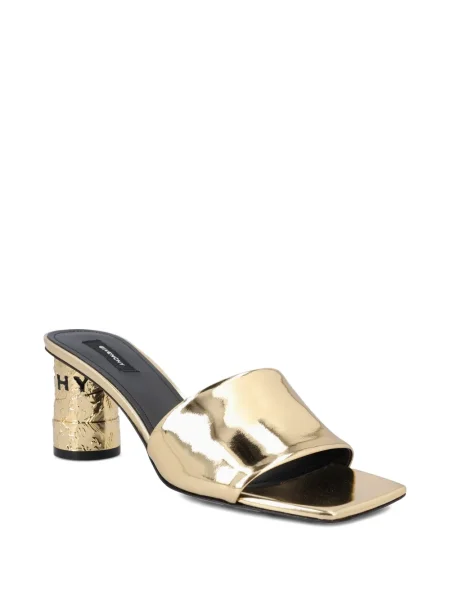 Papuci tip mules Givenchy auriu