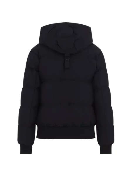Geacă Moose Knuckles cu glugă negru