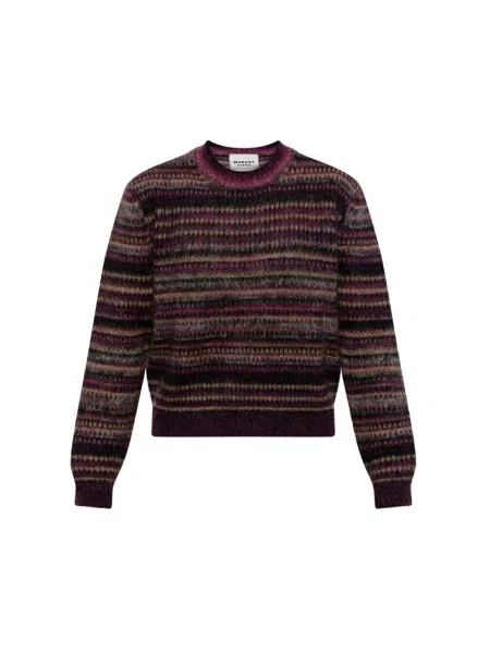 Sweter Marant Etoile fioletowy