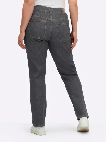 SHEEGO Jeans metalic gri