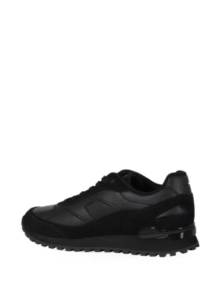 Sneakerși Boss cu imagine negru