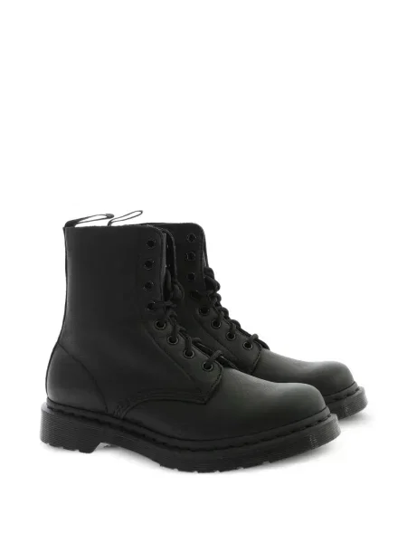 Botine Dr. Martens cu șireturi din piele negru